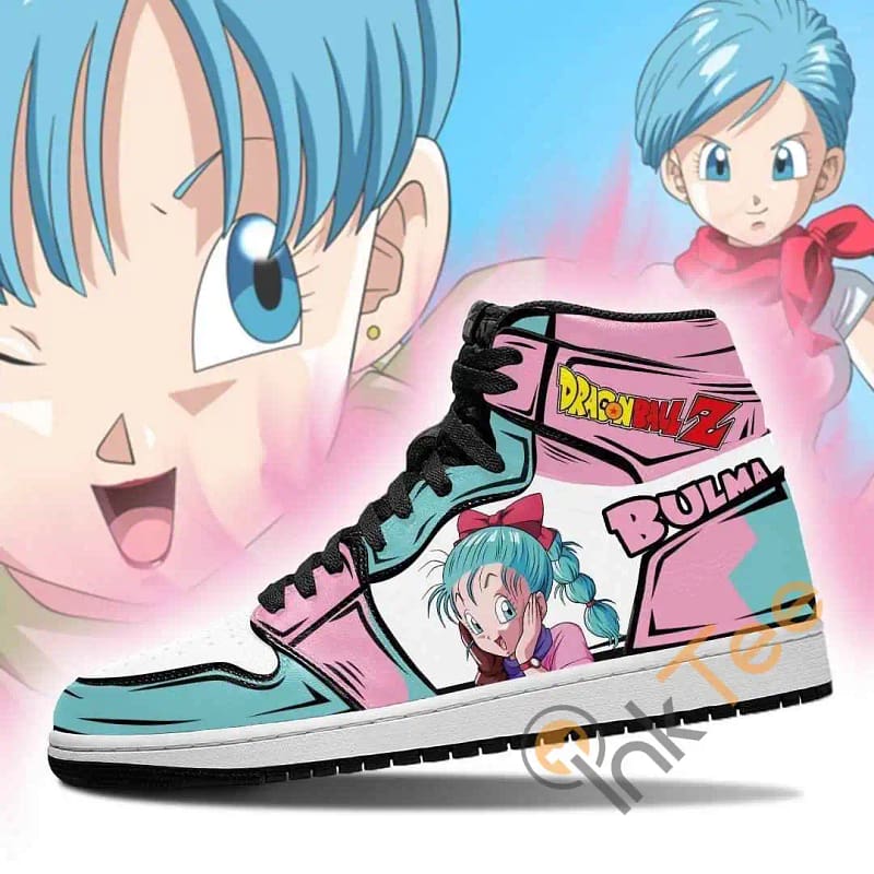 Bulma Dragon Ball Z Anime Sneakers Air Jordan Shoes