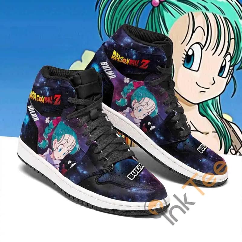Bulma Galaxy Dragon Ball Z Sneakers Anime Air Jordan Shoes