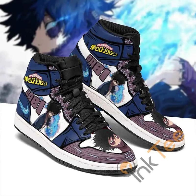 Dabi Custom My Hero Academia Sneakers Anime Air Jordan Shoes