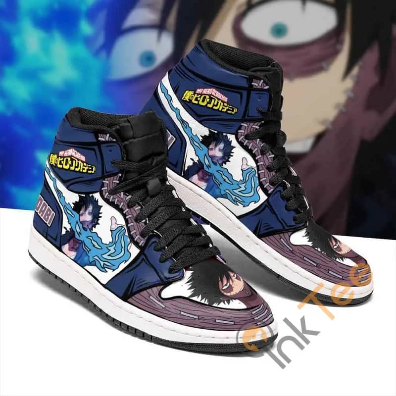Dabi Skill My Hero Academia Sneakers Anime Air Jordan Shoes