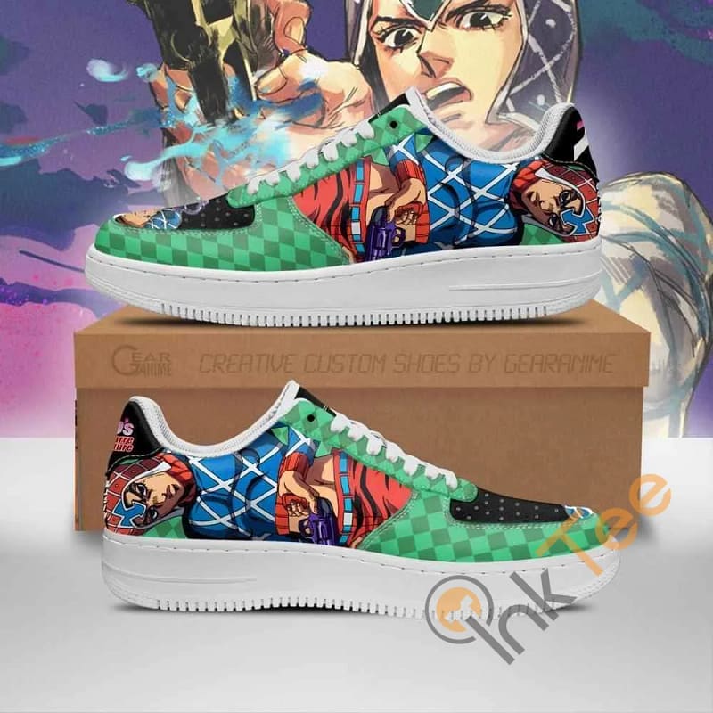 Guido Mista Jojo Anime Nike Air Force Shoes
