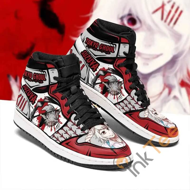 Juuzou Suzuya Custom Tokyo Ghoul Sneakers Anime Air Jordan Shoes
