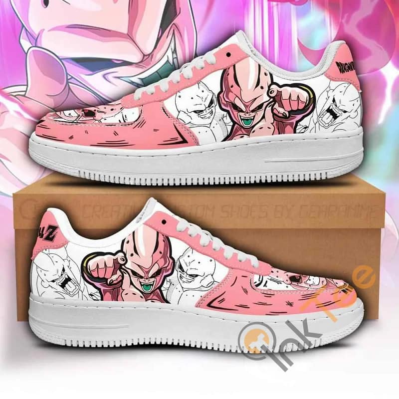 Majin Buu Custom Dragon Ball Anime Nike Air Force Shoes