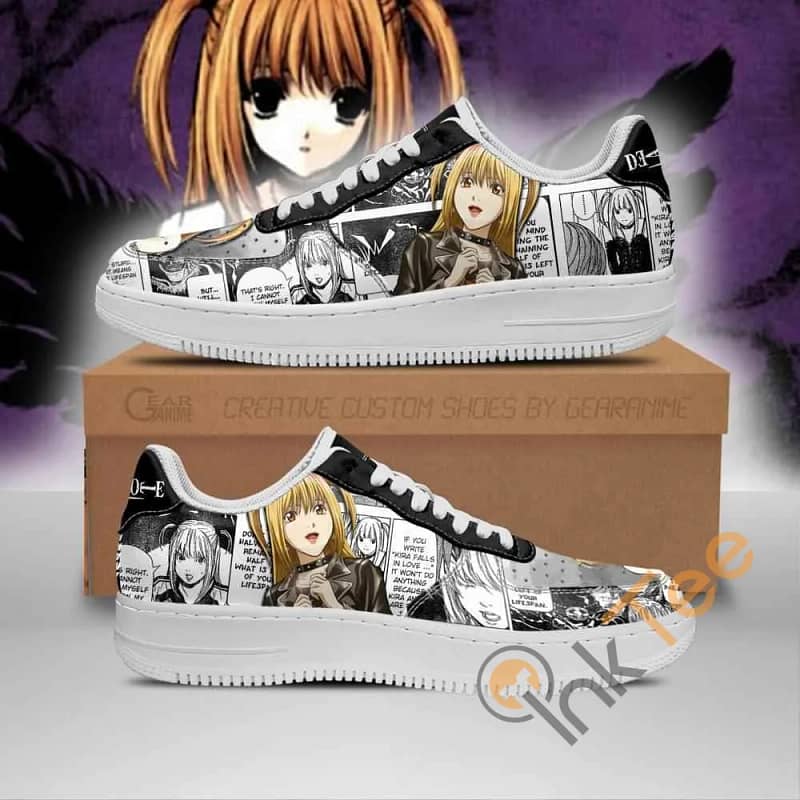 Misa Amane Death Note Anime Nike Air Force Shoes