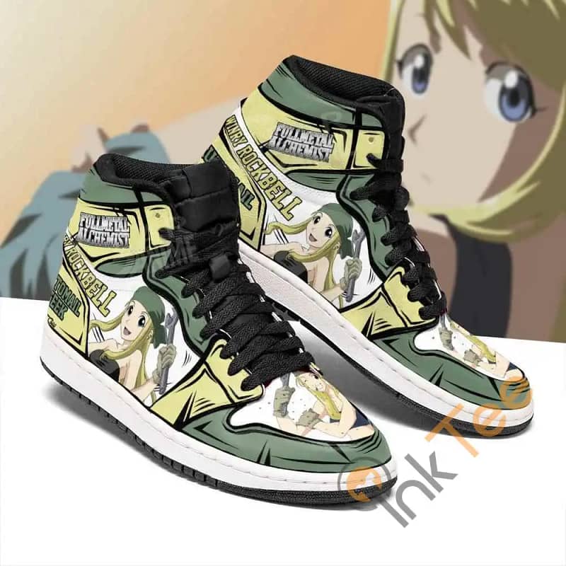 Winry Rockbell Fullmetal Alchemist Sneakers Anime Air Jordan Shoes