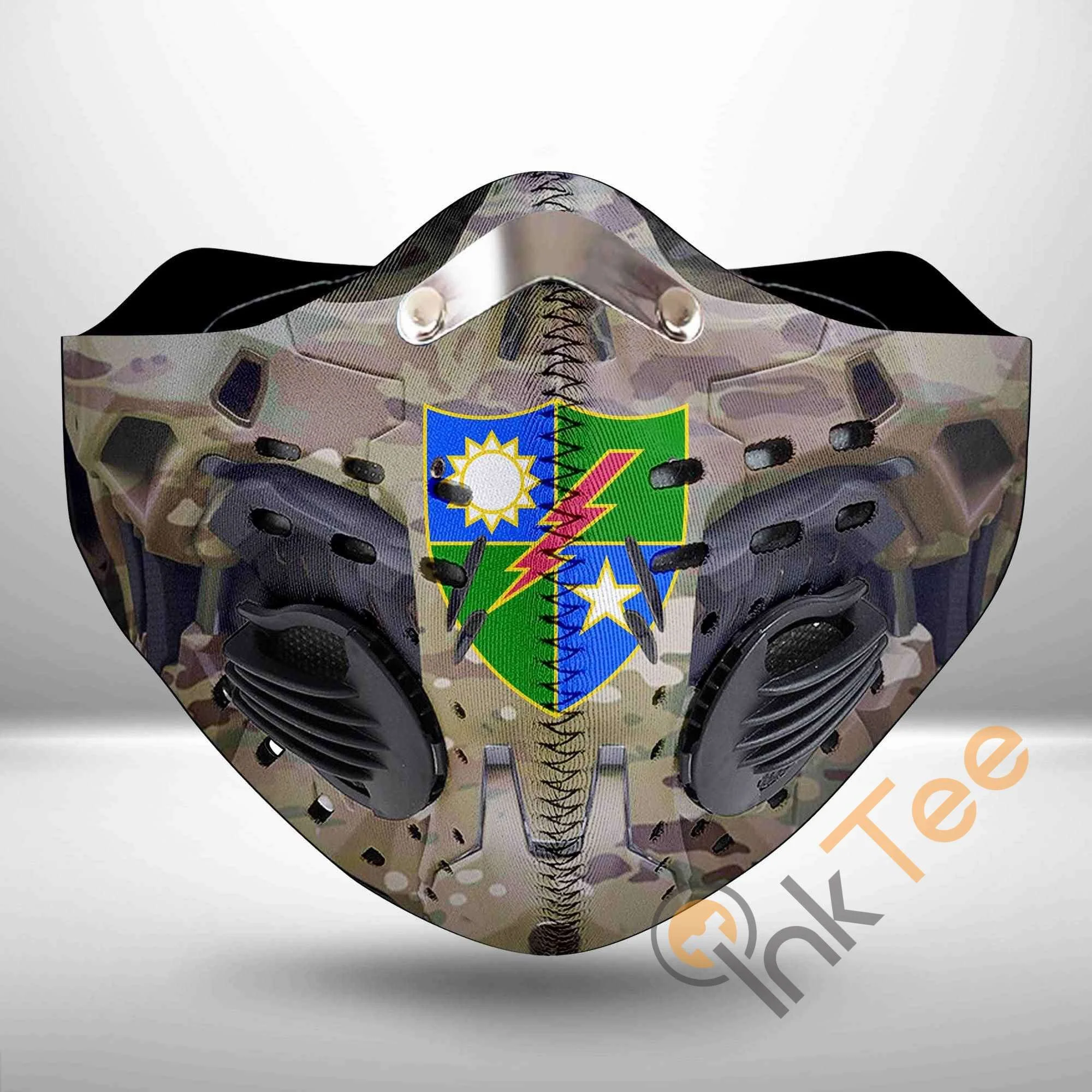 75th Ranger Regiment Mecha Filter Activated Carbon Pm 2.5 Face Mask