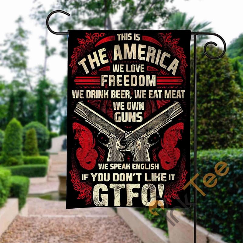 Custom Gun Control This Is The America Garden Flag