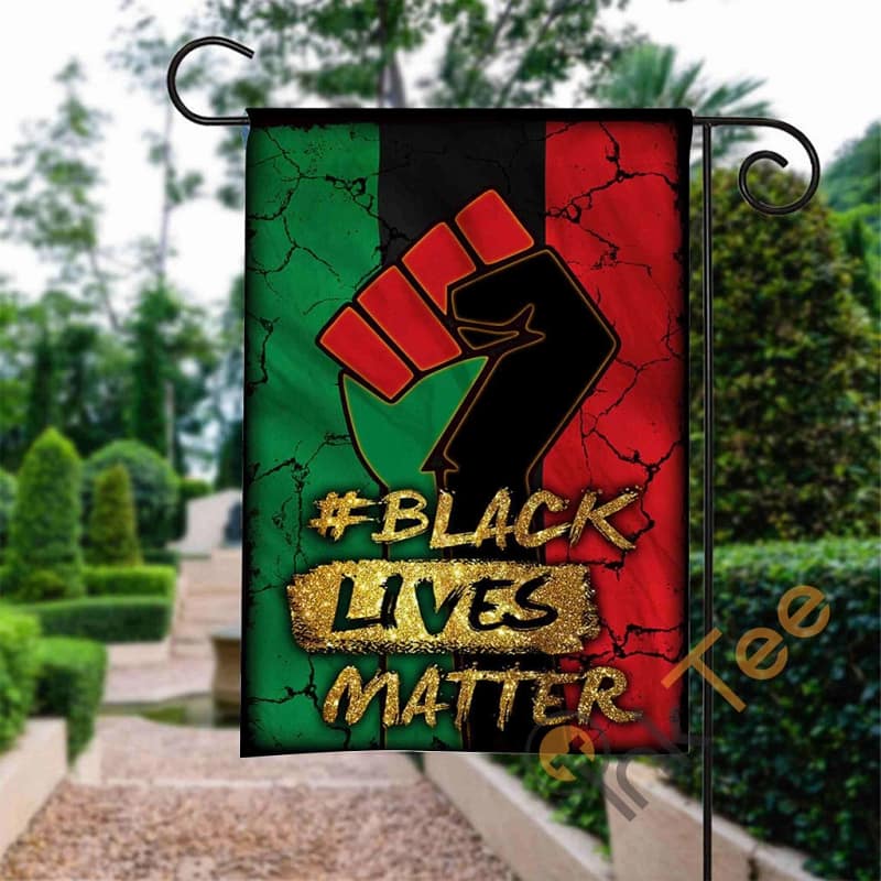 Custom Proud Black Lives Matter Garden Flag