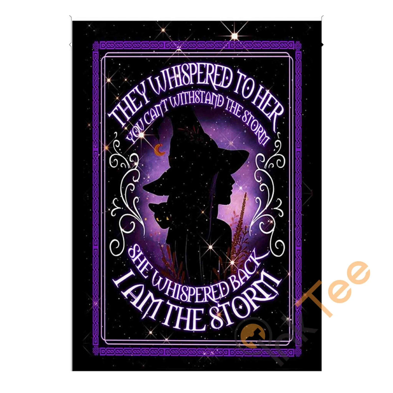 I Am The Storm Witch Garden Flag