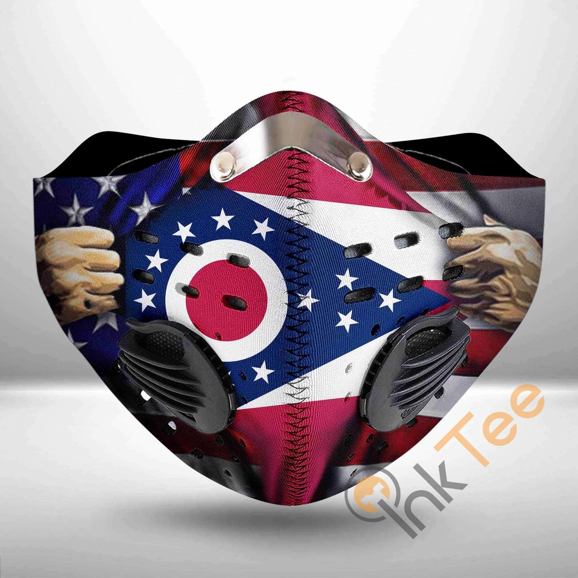Ohio Filter Activated Carbon Pm 2.5 Face Mask
