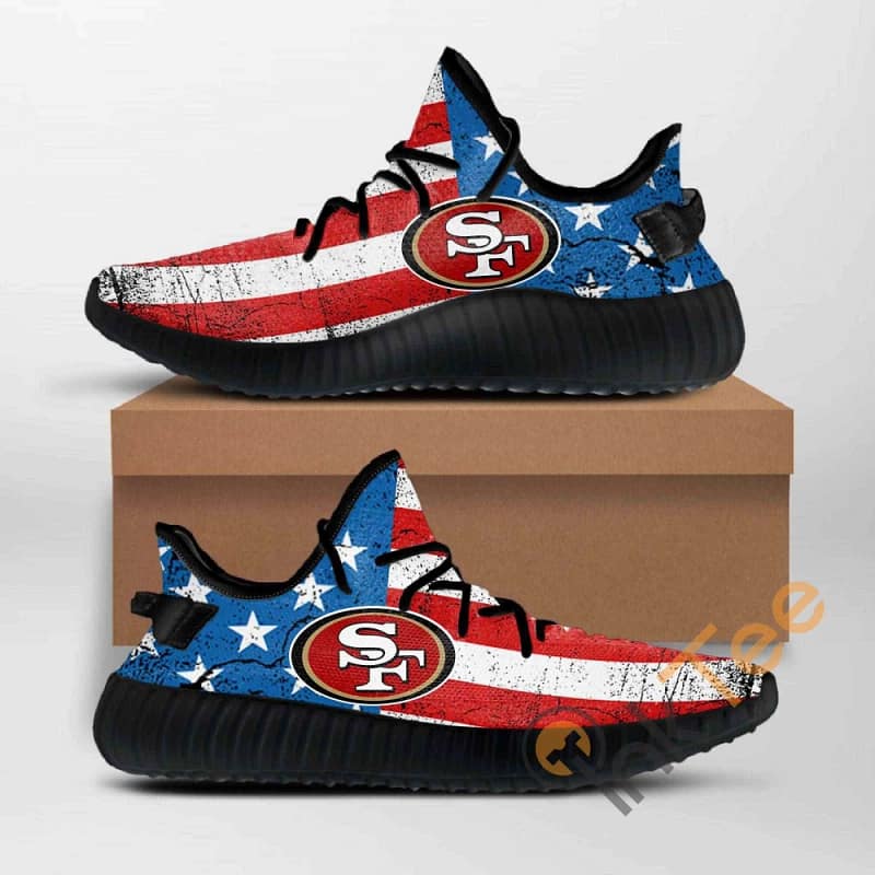 San Francisco 49ers Nfl Custom Amazon Best Selling Yeezy Boost