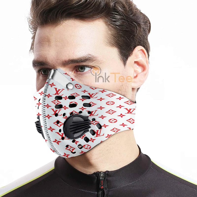 Amazon Best Selling Luis Vuitton Sku 222 Filter Activated Carbon Pm 2.5 Face Mask