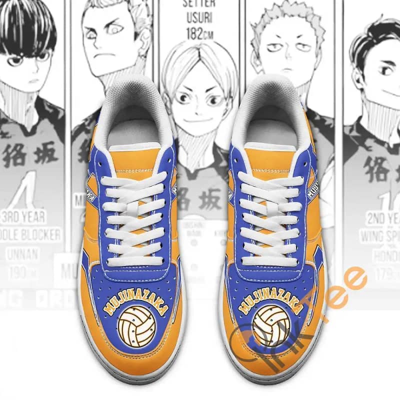 Haikyuu Mujinazaka High Uniform Haikyuu Anime Amazon Nike Air Force Shoes