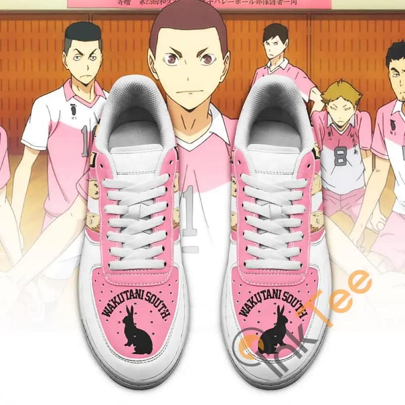 Haikyuu Wakutani South High Team Haikyuu Anime Amazon Nike Air Force Shoes