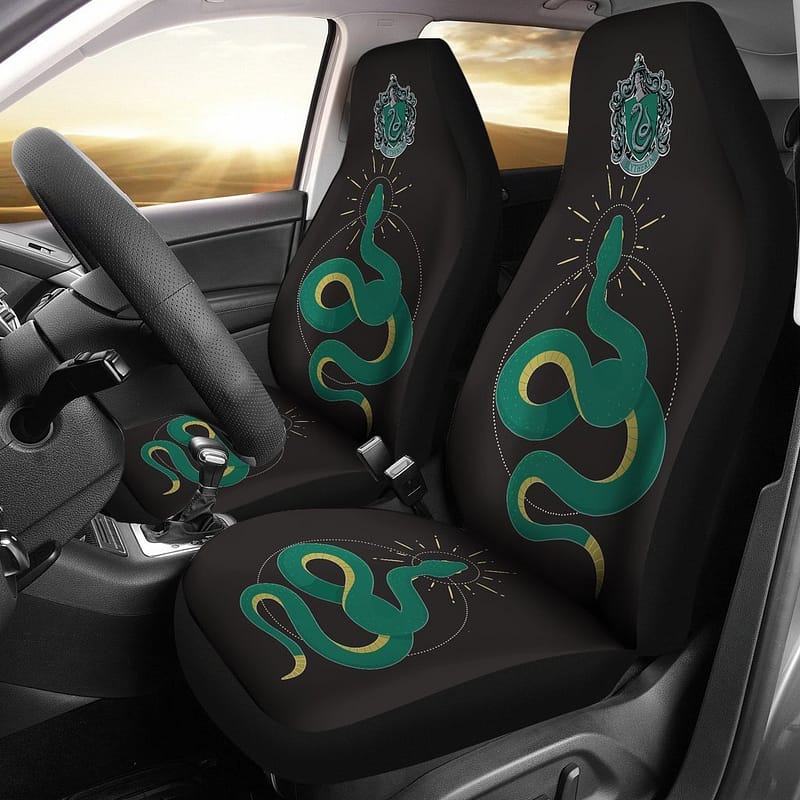 Harry Potter Slytherin Art Car Seat Covers