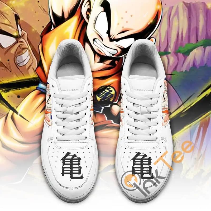 Krillin Custom Dragon Ball Z Anime Amazon Nike Air Force Shoes