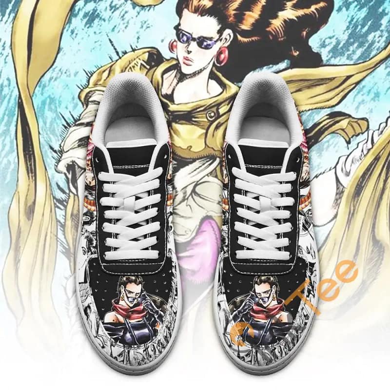 Lisa Lisa Manga Style Jojo's Anime Fan Gift Amazon Nike Air Force Shoes