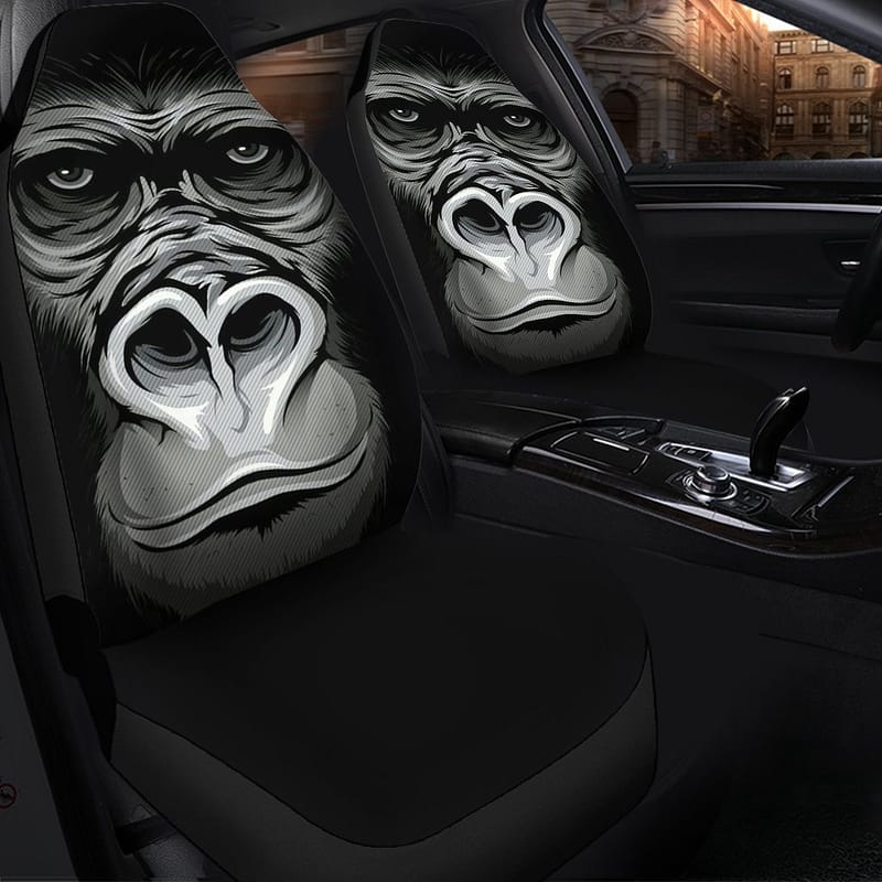Monkey 3d Animal Car Seat Covers
