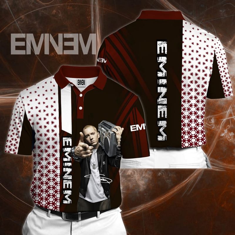 Personalized Eminem No176 Polo Shirt