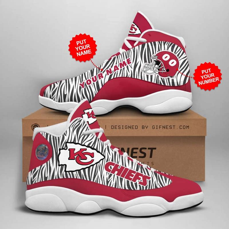 Personalized Kansas City Chiefs Custom No207 Air Jordan Shoes
