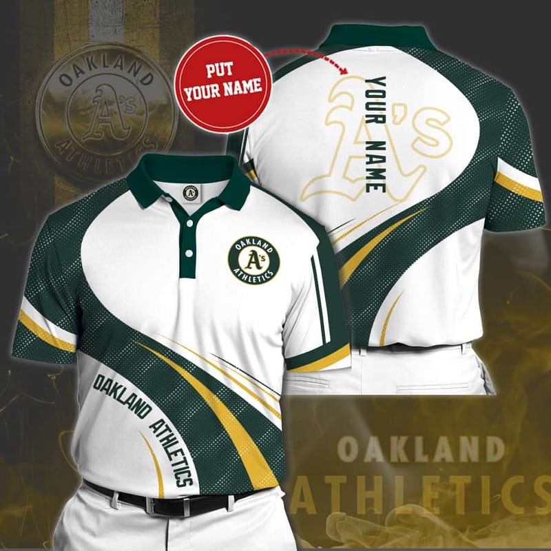 Personalized Oakland Athletics No138 Polo Shirt