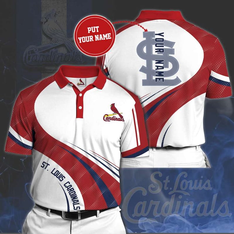 Personalized St. Louis Cardinals No151 Polo Shirt