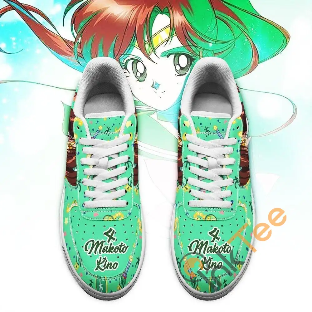 Sailor Jupiter Sailor Moon Anime Fan Gift Amazon Nike Air Force Shoes