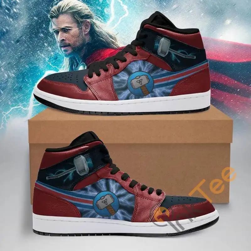 Thor Marvel Thor Avengers Custom Sneakers It2997 Air Jordan Shoes