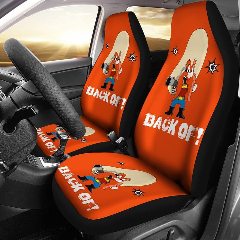 Yosemite Sam Looney Cover Fan Gift Car Seat Covers