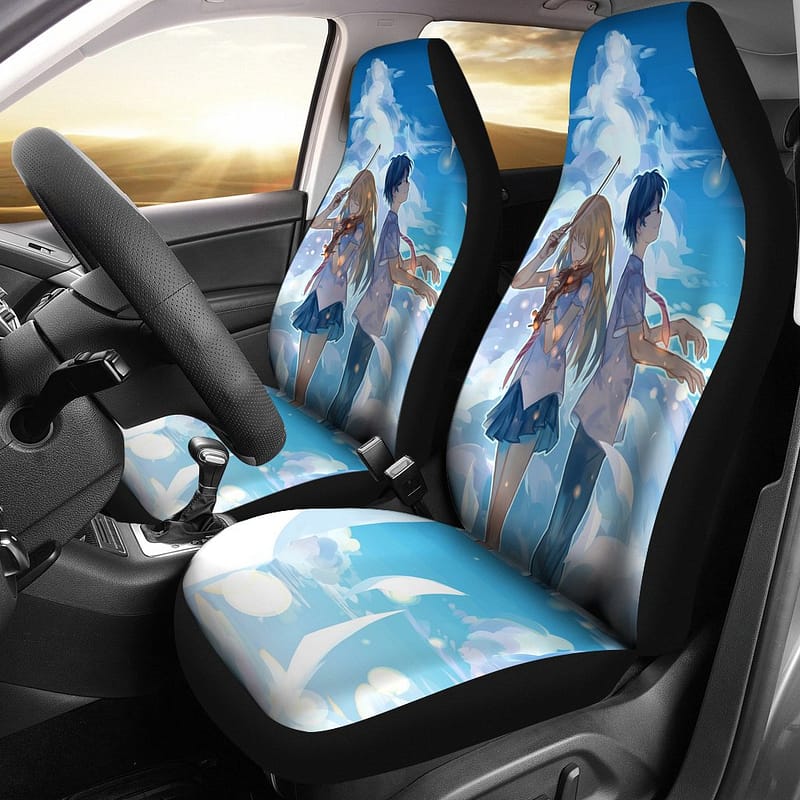 Your Lie In April Poster Car Seat Covers