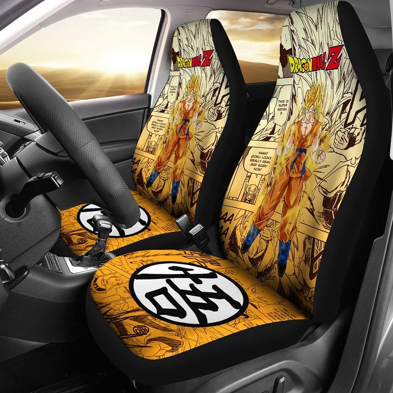 Goku Saiyan Dragon Ball Z For Fan Gift Sku 2206 Car Seat Covers