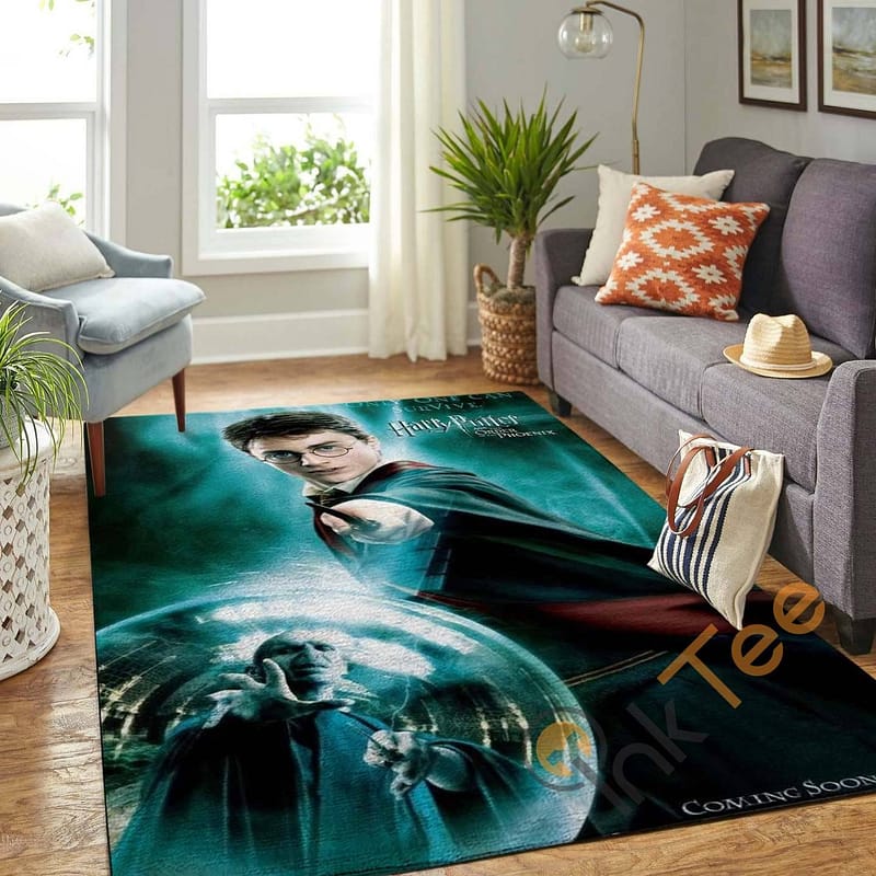 Harry Potter And Order Of The Phoenix Carpet Living Room Floor Decor Gift For Potter's Fan Rug