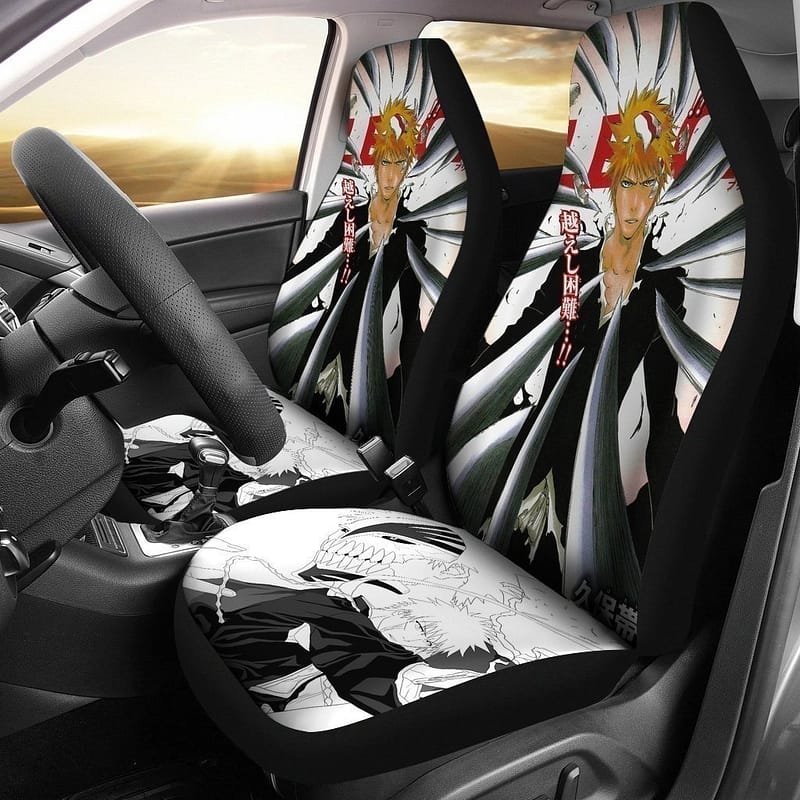 Ichigo Kurosaki Bleach Anime For Fan Gift Sku 2134 Car Seat Covers