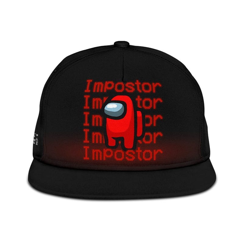 Imposter Snapback Among Us Game Funny Classic Cap