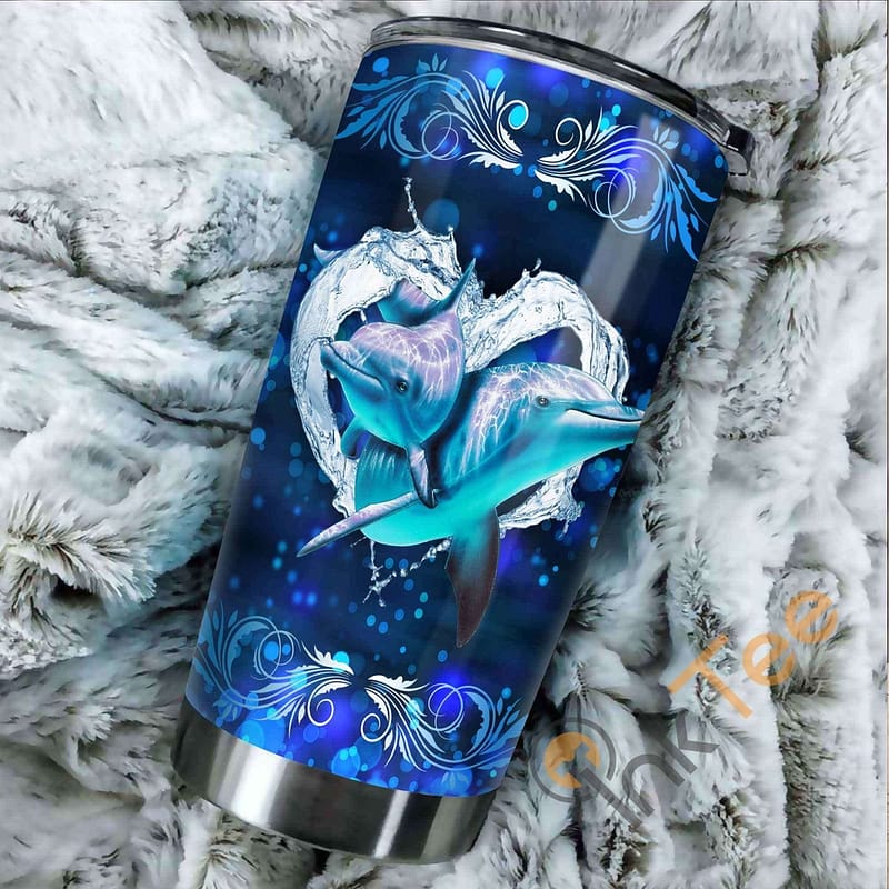 Love Dolphin Stainless Steel Tumbler
