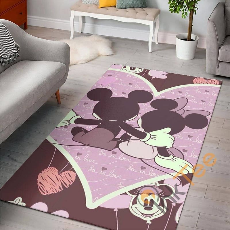 Mickey Mouse Disney Gift Floor Decor Kitchen Lover Rug