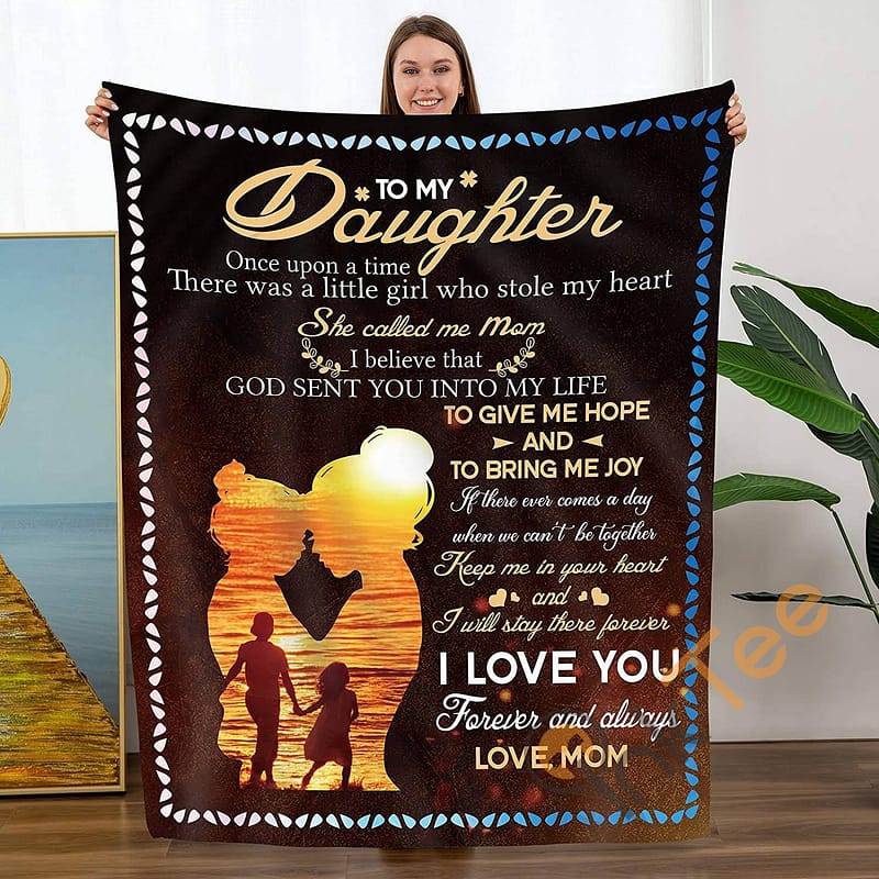 Personalized To My Daughter Gift From Mom Birthdays Sku 5 Soft Throw Fleece Blanket