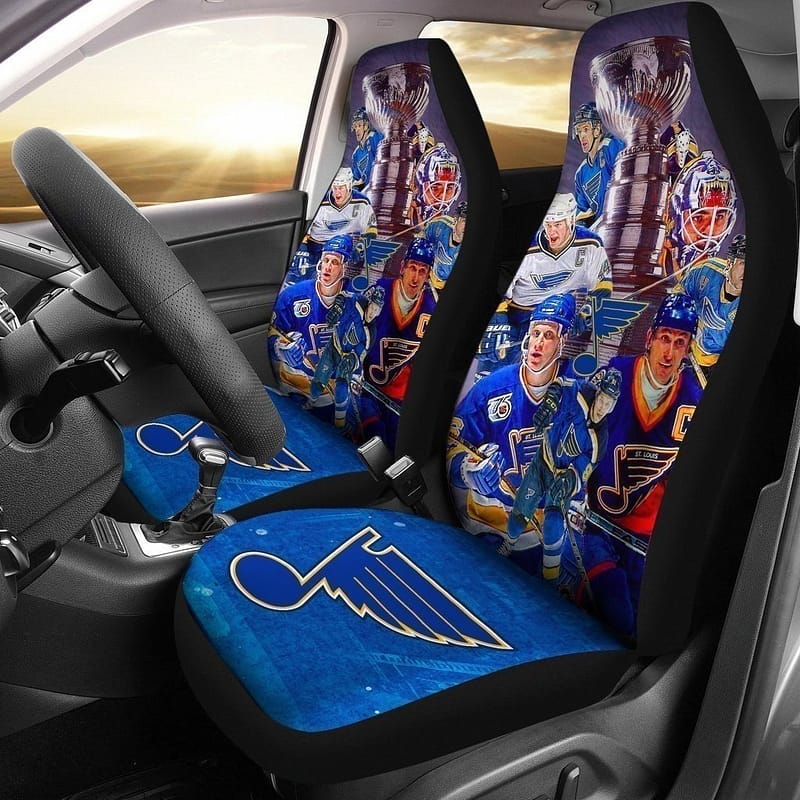 St. Louis Blues Stanley Cup Champions For Fan Gift Sku 2194 Car Seat Covers