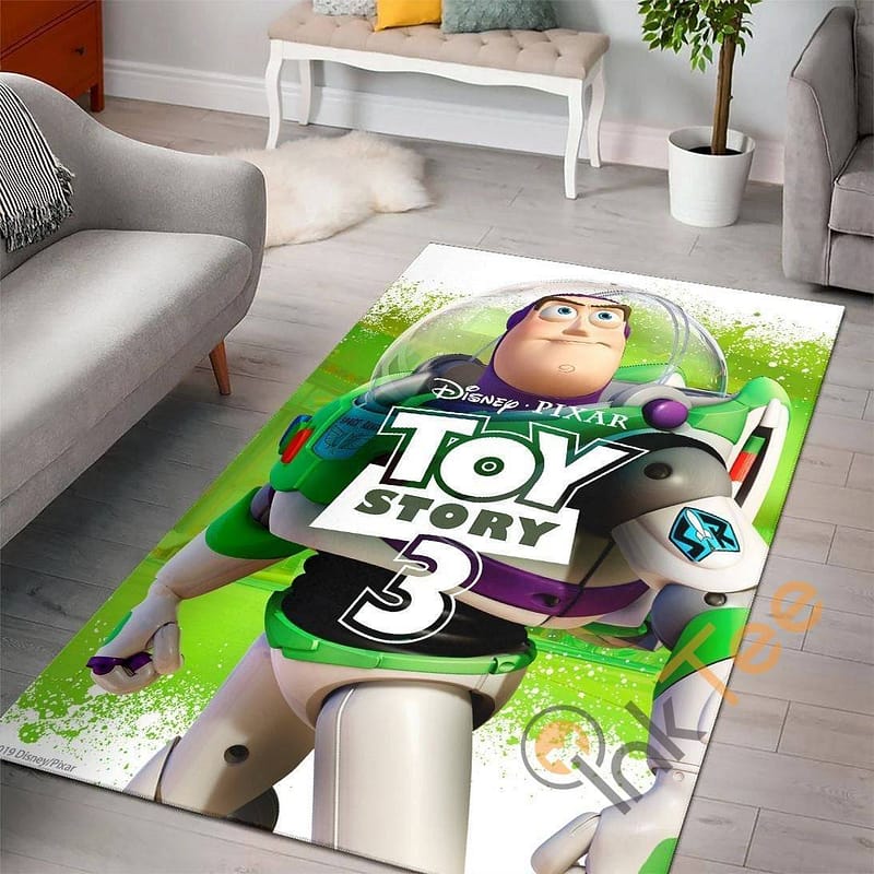 Toy Story Woody Disney Movies Bedroom Lover Floor Decor Gift For Rug