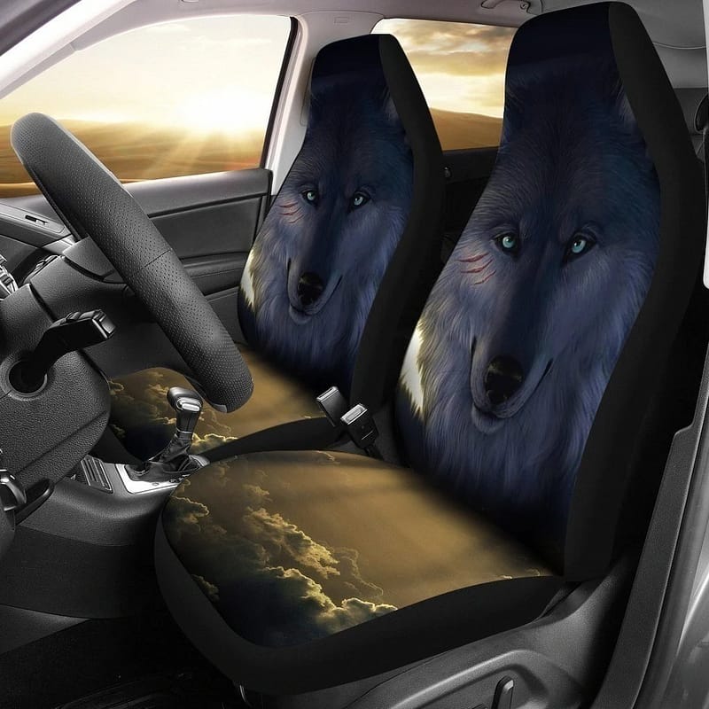 Wolf In The Sky For Fan Gift Sku 2218 Car Seat Covers