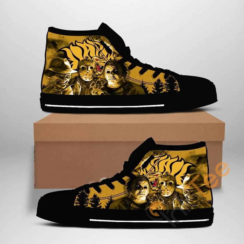 Arkansas Pine Bluff Golden Lions Ncaa Amazon Best Seller Sku 1250 High Top Shoes