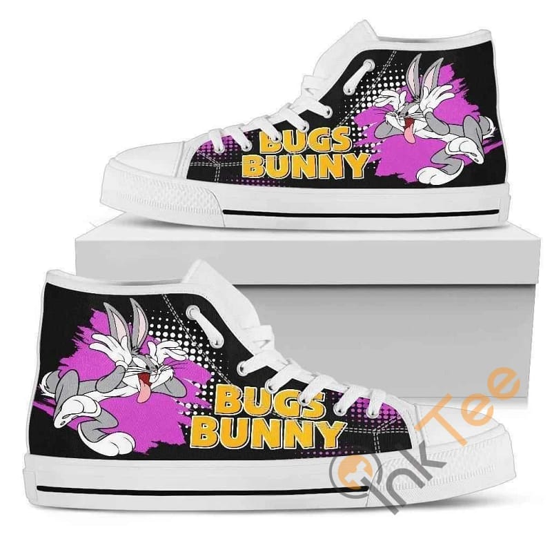 Bugs Bunny Amazon Best Seller Sku 1352 High Top Shoes