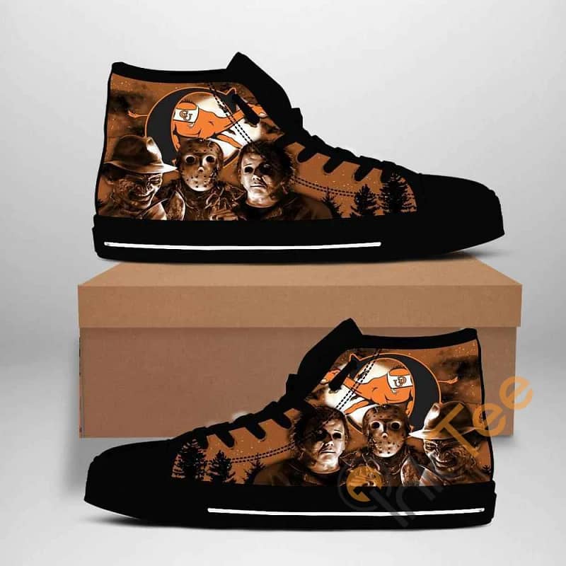 Campbell Fighting Camels Ncaa Amazon Best Seller Sku 1364 High Top Shoes