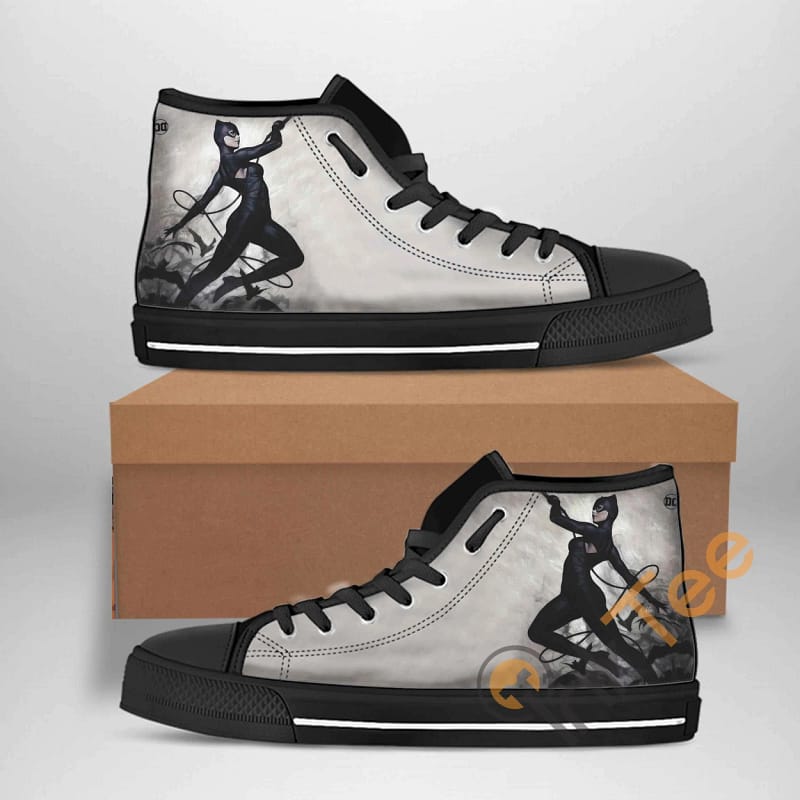 Catwoman Best Movie Character Amazon Best Seller Sku 1376 High Top Shoes