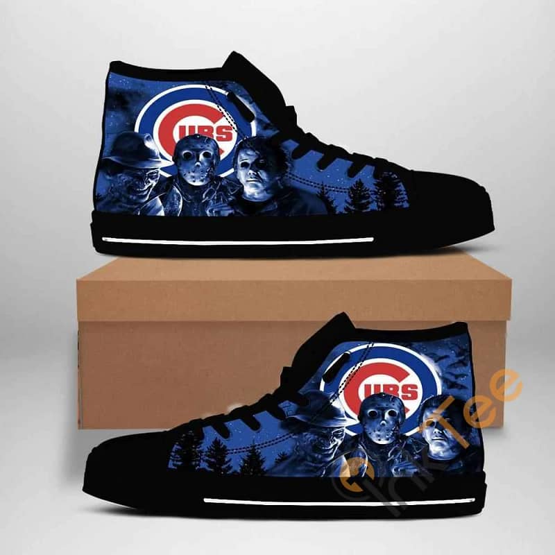 Chicago Cubs Mlb Baseball Amazon Best Seller Sku 1474 High Top Shoes
