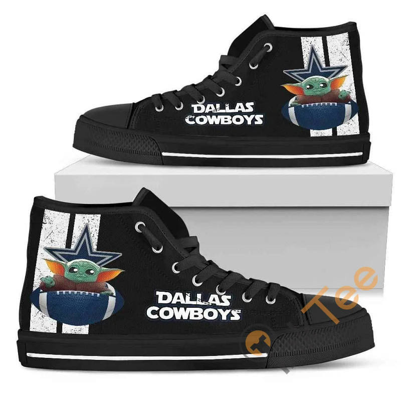 Dallas Cowboys Amazon Best Seller Sku 1486 High Top Shoes