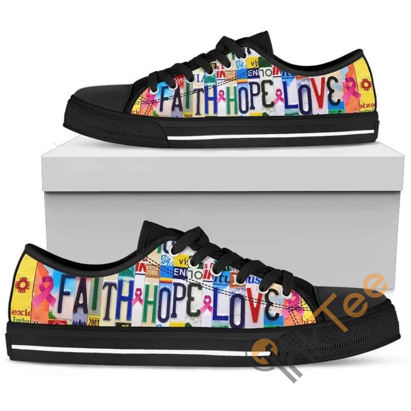 Faith Hope Love Ha02 Low Top Shoes