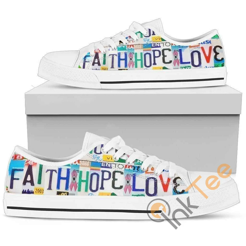 Faith Hope Love Low Top Shoes