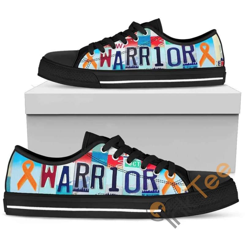 Leukemia Warrior Low Top Shoes