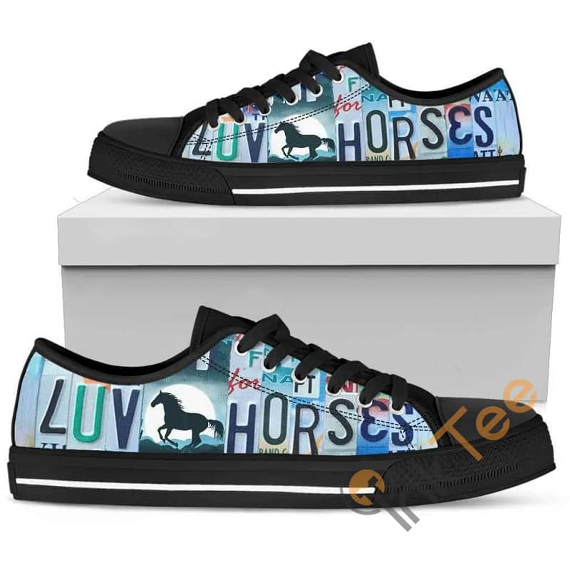 Love Horses Low Top Shoes